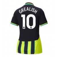 Dres Manchester City Jack Grealish #10 Gostujuci za Žensko 2024-25 Kratak Rukav